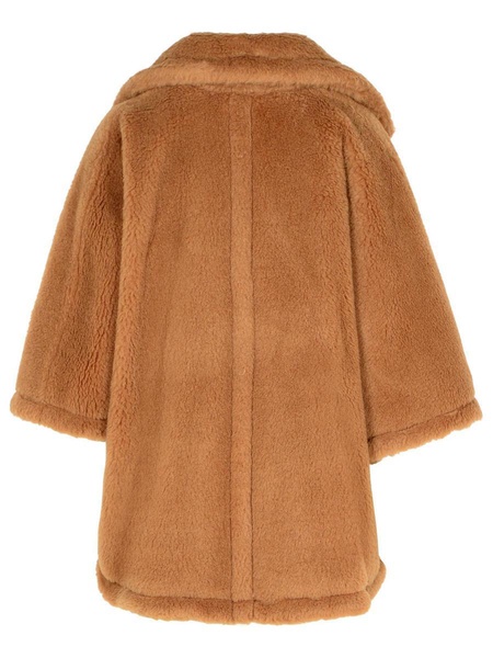 Max Mara 'George' Hood In Brown Camel Blend Women