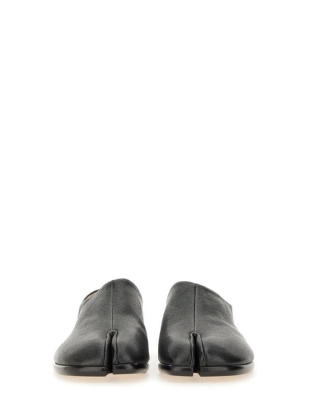 Maison Margiela Men Leather Tabi Mules