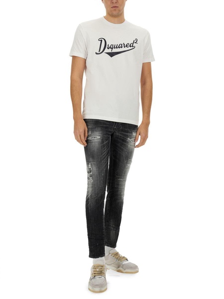 Dsquared Men "Rocky Mountains Wash Skater" Jeans