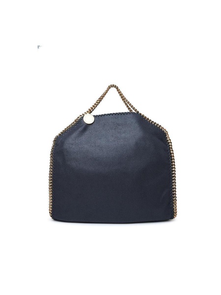 Stella Mccartney 'Falabella' Tote Bag In Navy Recycled Polyester Blend Women