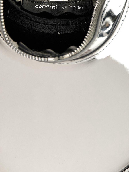 Coperni Swipe Mini Mirrored Leather Shoulder Bag