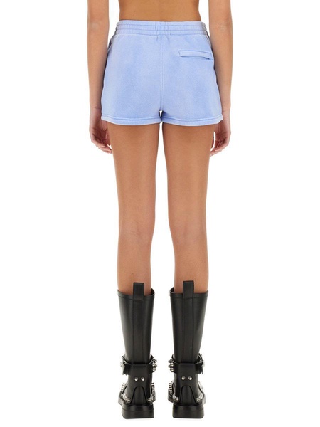 FRENCH TERRY COTTON FLEECE "ESSENTIAL" SHORTS