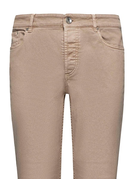 Brunello Cucinelli Brown Cotton Jeans