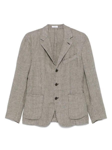 Boglioli Linen Blend Single-Breasted Jacket
