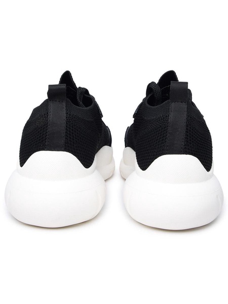 Stuart Weitzman Black Fabric Sneakers