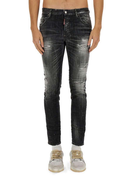 Dsquared Men "Rocky Mountains Wash Skater" Jeans