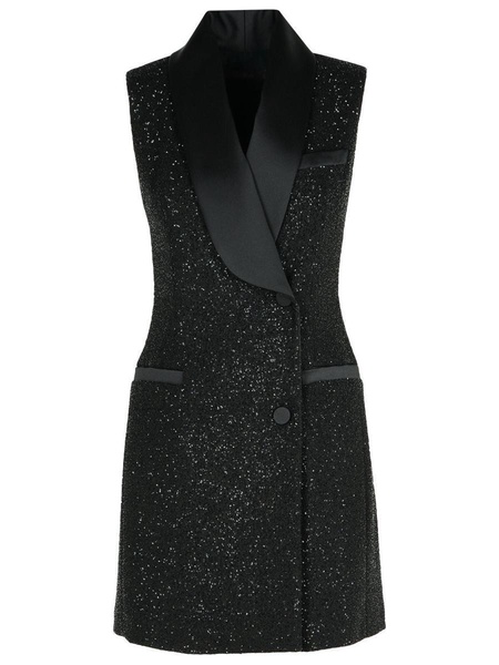 Max Mara 'Eiffel' Dress In Black Viscose Blend Women