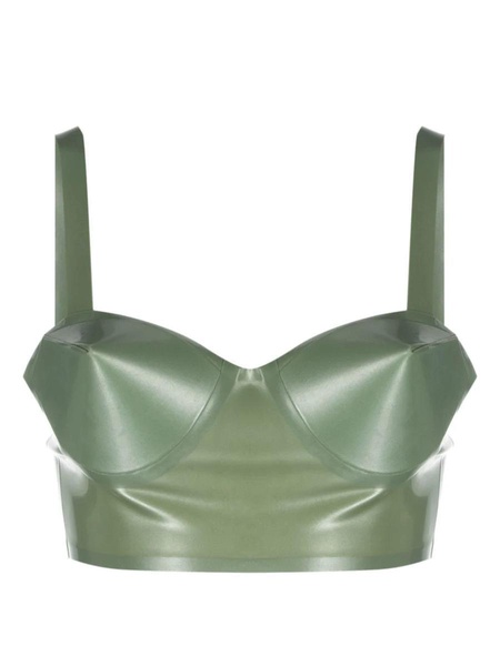 Maison Margiela Pointed-Cups Balconette Bra