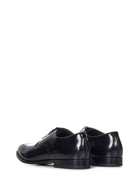 Doucal's Patent Leather Derby Shoes