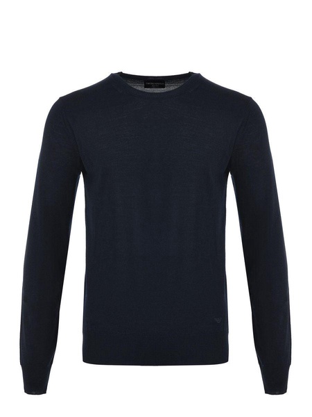 Logo Embroidered Crewneck Jumper