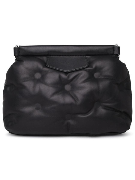 Maison Margiela Black Leather Glam Slam Bag Women