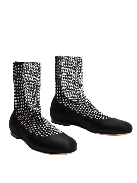 René Caovilla Galaxia 10 Ballerinas With Rhinestones Shoes