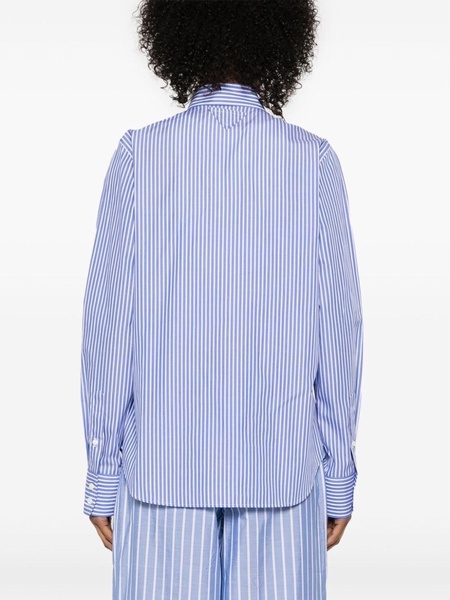Prada Women Striped Cotton Shirt