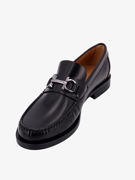 Ferragamo Men Ferragamo Black Loafers