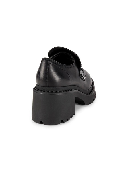 Nelson Studded Leather Loafers