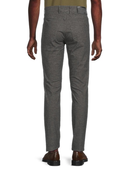 Chuck Houndstooth Flat Front Pants