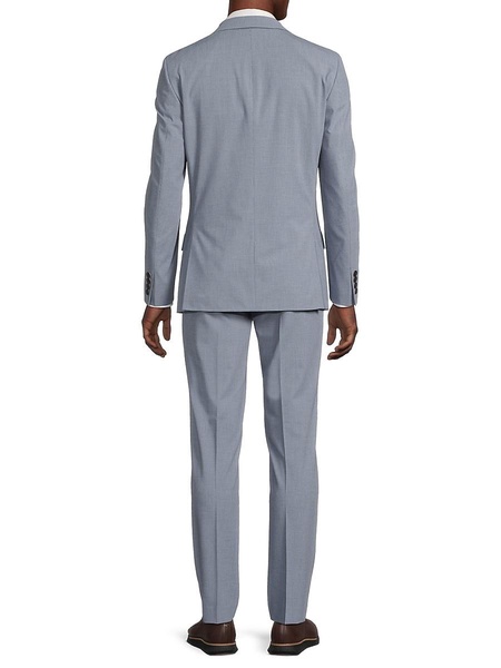 Micro Houndstooth Suit