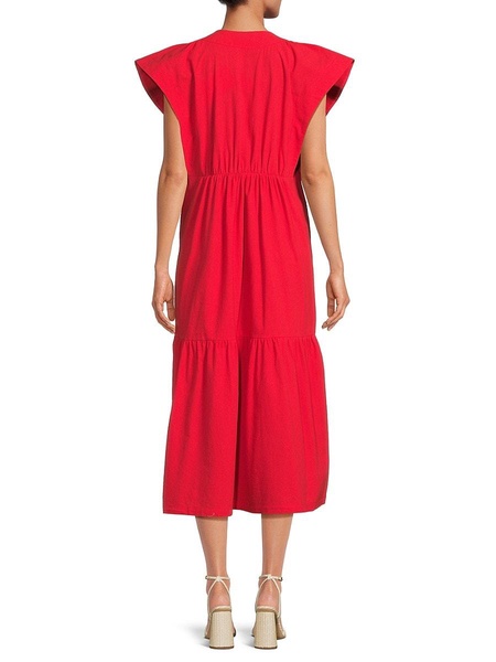 Bea Cotton Midi Shirtdress