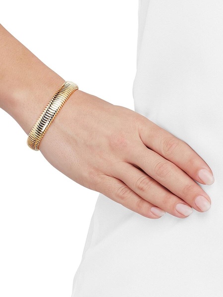 18K Goldplated Sterling Silver Cuff Bracelet
