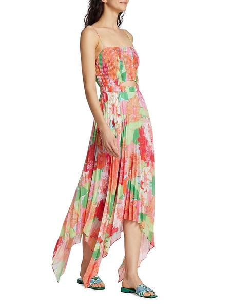 Pierce Floral A Line Dress