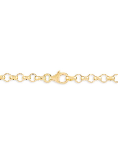14K Yellow Gold Snake Coin Lariat Necklace
