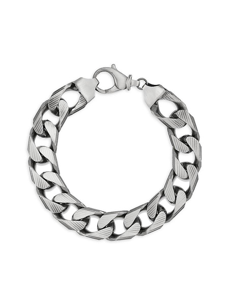 Sterling Silver Curb Chain Bracelet