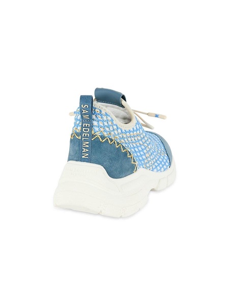 Chelsie Woven Design Low Top sneakers