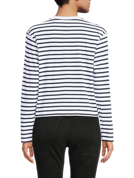 Jersey Stripe Long Sleeve Tee