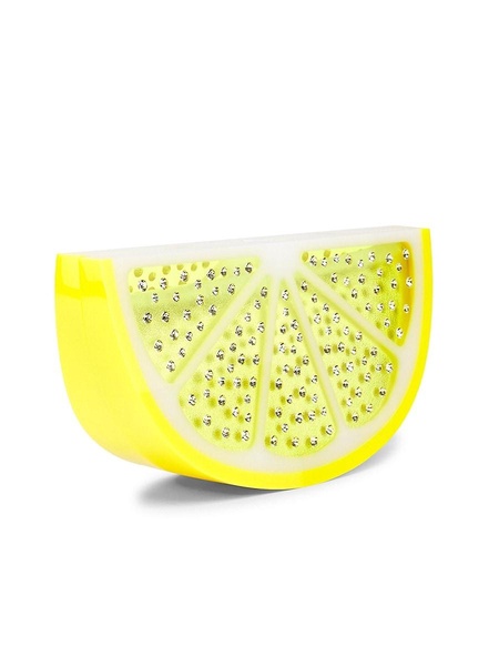 Gin Tonic Crystal-Embellished Clutch
