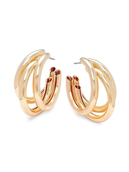 18K Goldplated Drop Earrings