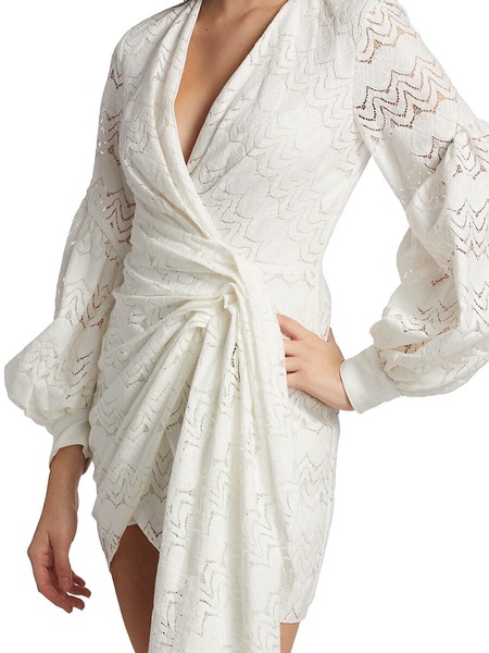 Hanley Lace Wrap Dress