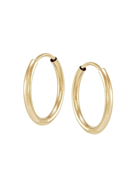 Build Your Own Collection 14K Gold Endless Hoop Earrings