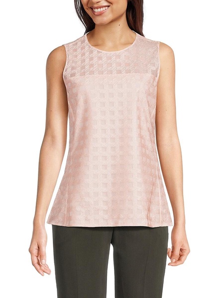 Pattern Sleeveless Top