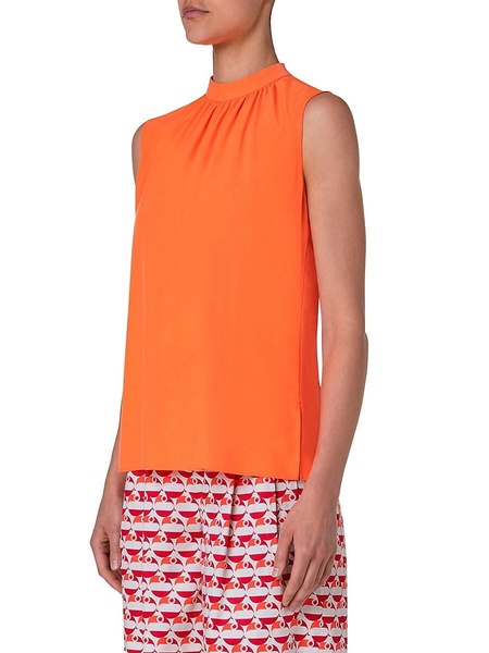 Silk Sleeveless Blouse