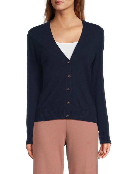 V-Neck Cashmere Cardigan