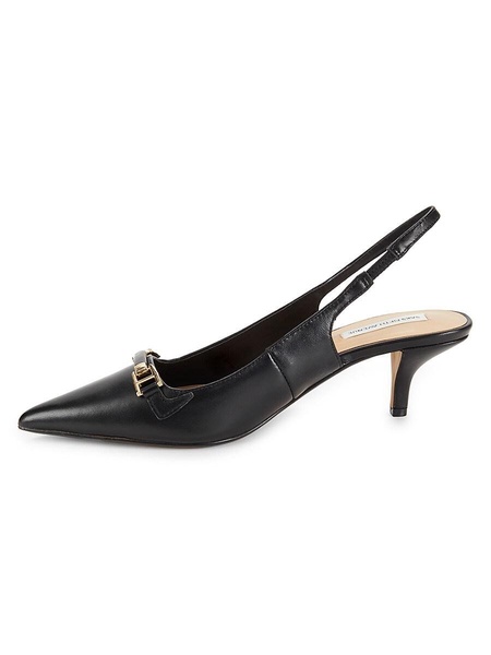 Rosalyn 64MM Leather Slingback Pumps