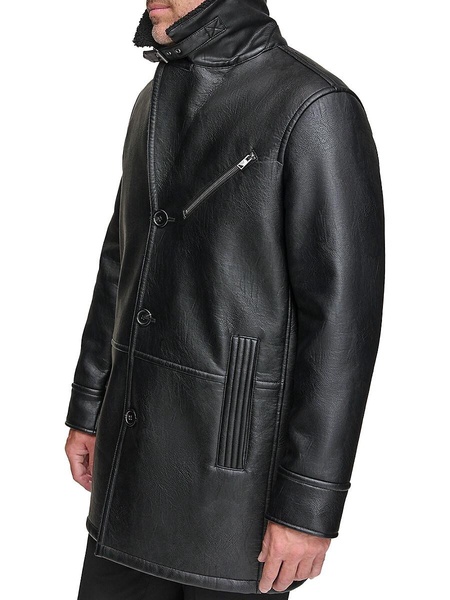 Condore Antique Faux Shearling Topcoat