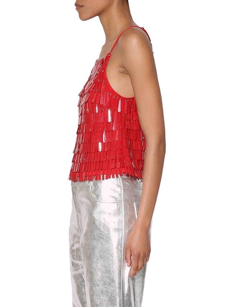 Nora Fringed Sleeveless Top