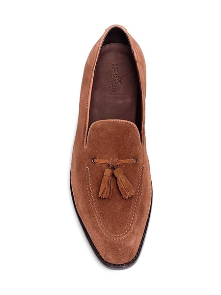 Kennedy Tassel Suede Loafers