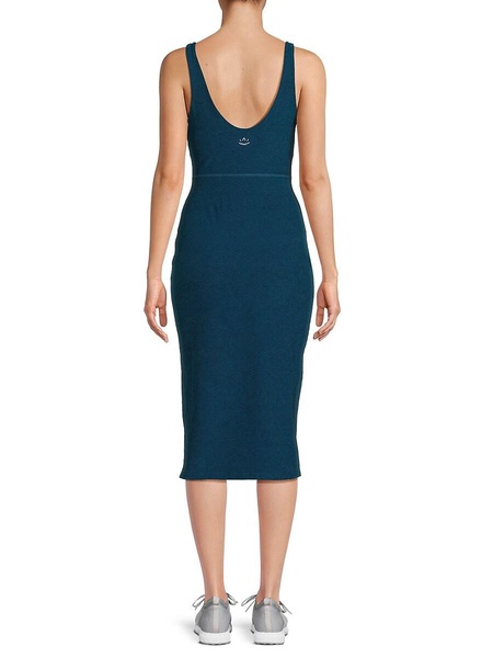 Spacedye Slit Midi-Dress