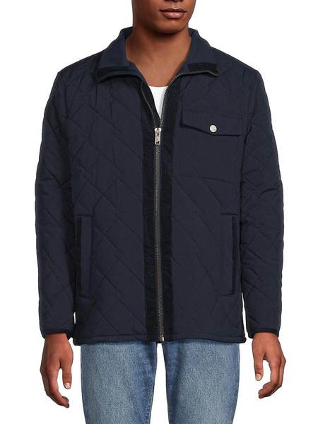 Amberg Mockneck Quilted Jacket