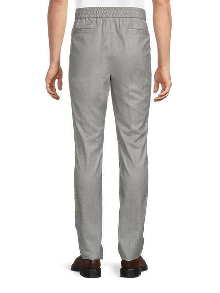 Wool Drawstring Trousers