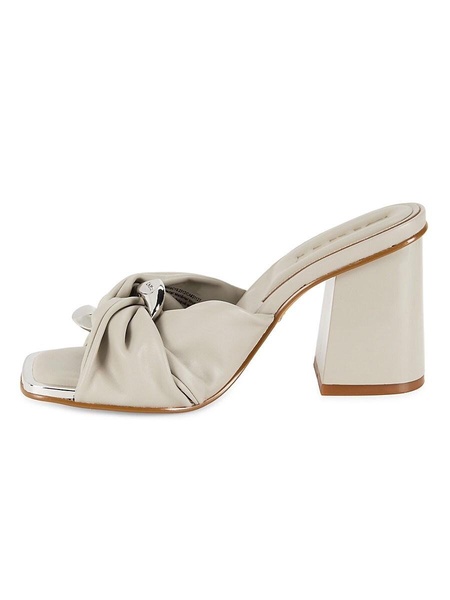 Silas Block Heel Chain Sandals