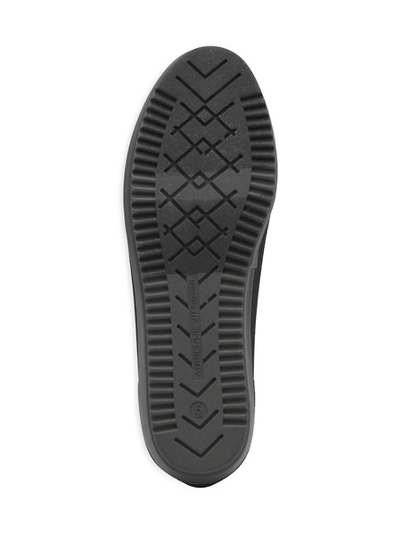 Louie Faux Leather Lined Slip On Shoes