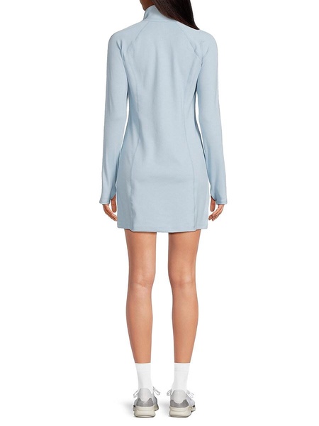 Westside Mock Collar Minidress