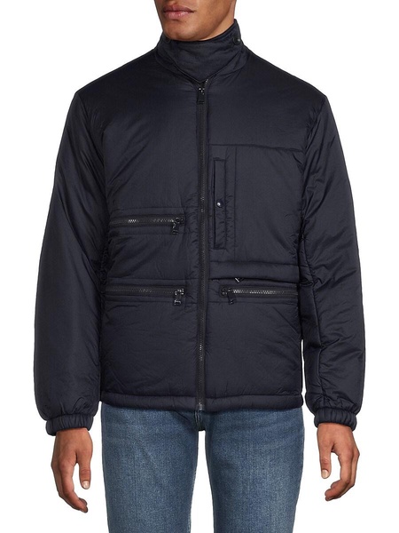Stand Collar Puffer Jacket