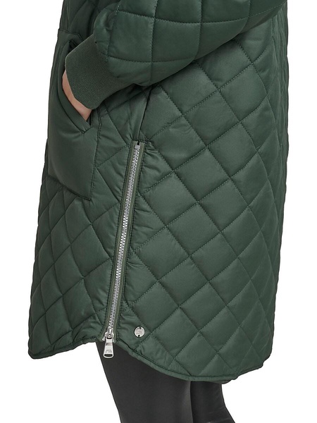 Quilted Longline Jacket