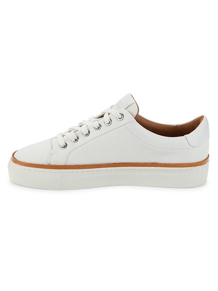 Flynn Leather Platform Sneakers