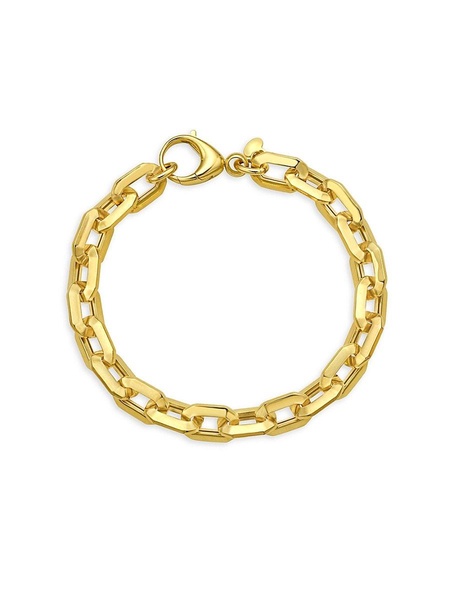 14K Yellow Gold Octagonal-Link Bracelet