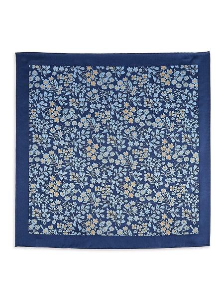 Floral Silk Pocket Square